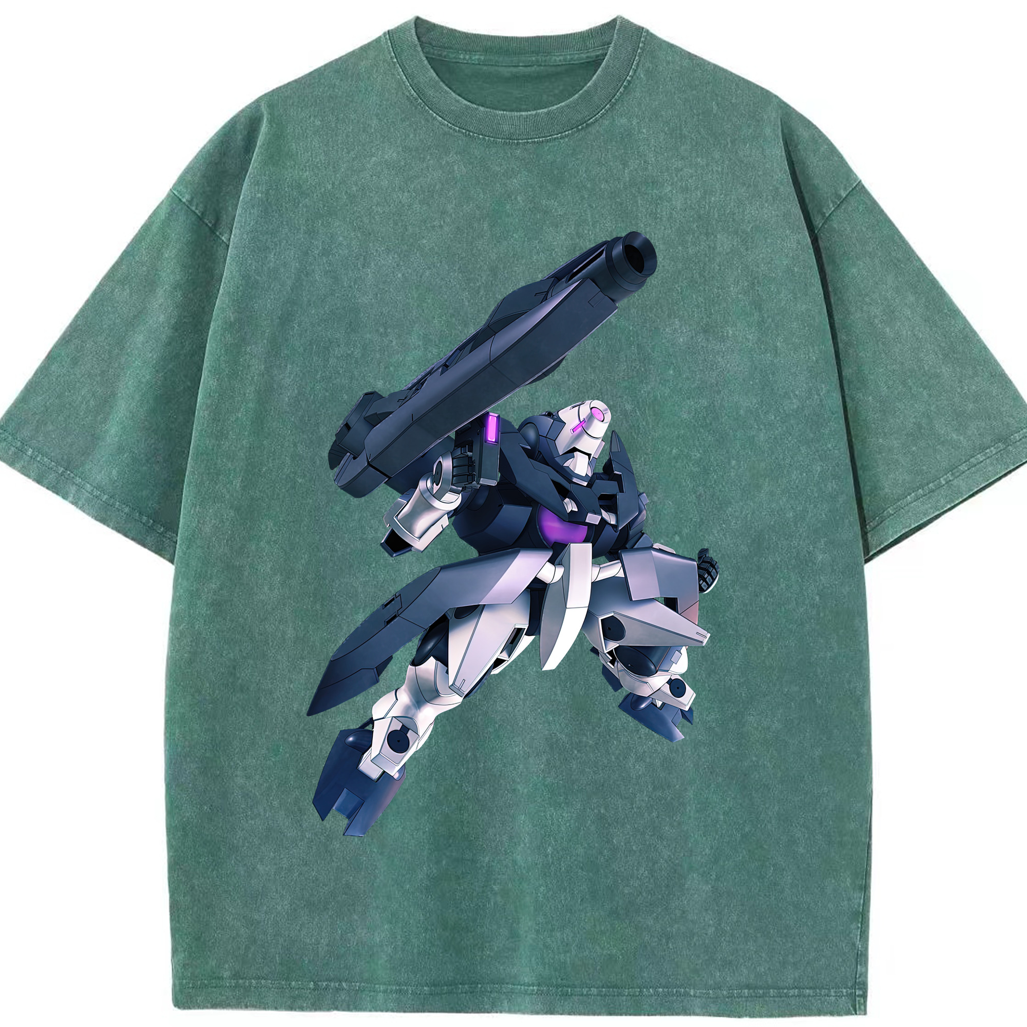 （画像用） 機動戦士ガンダム Mobile Suit Gundam 綿100% ヴィンテージ風 半袖Tシャツ（フロントプリント）
